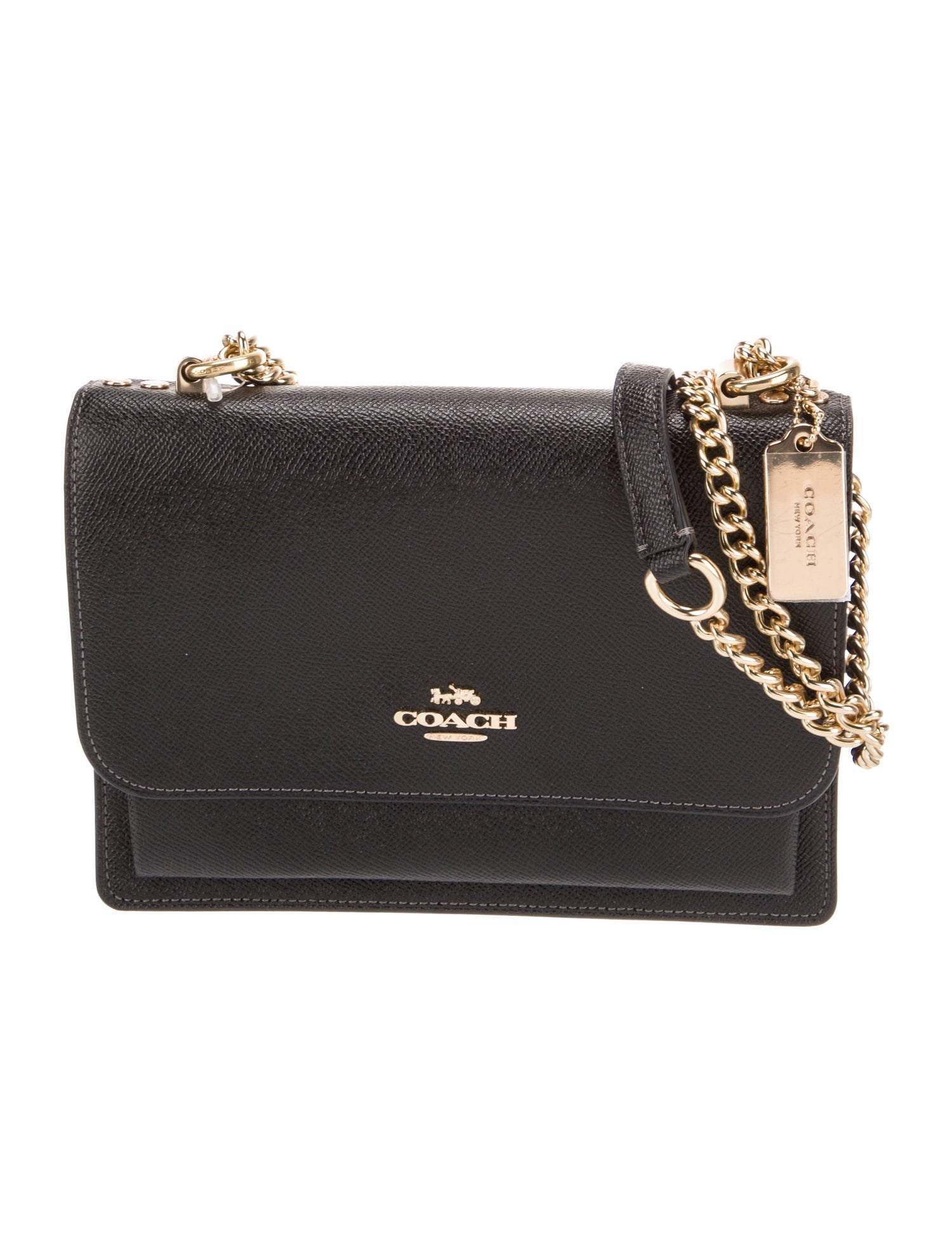 Coach Leather Minaudière