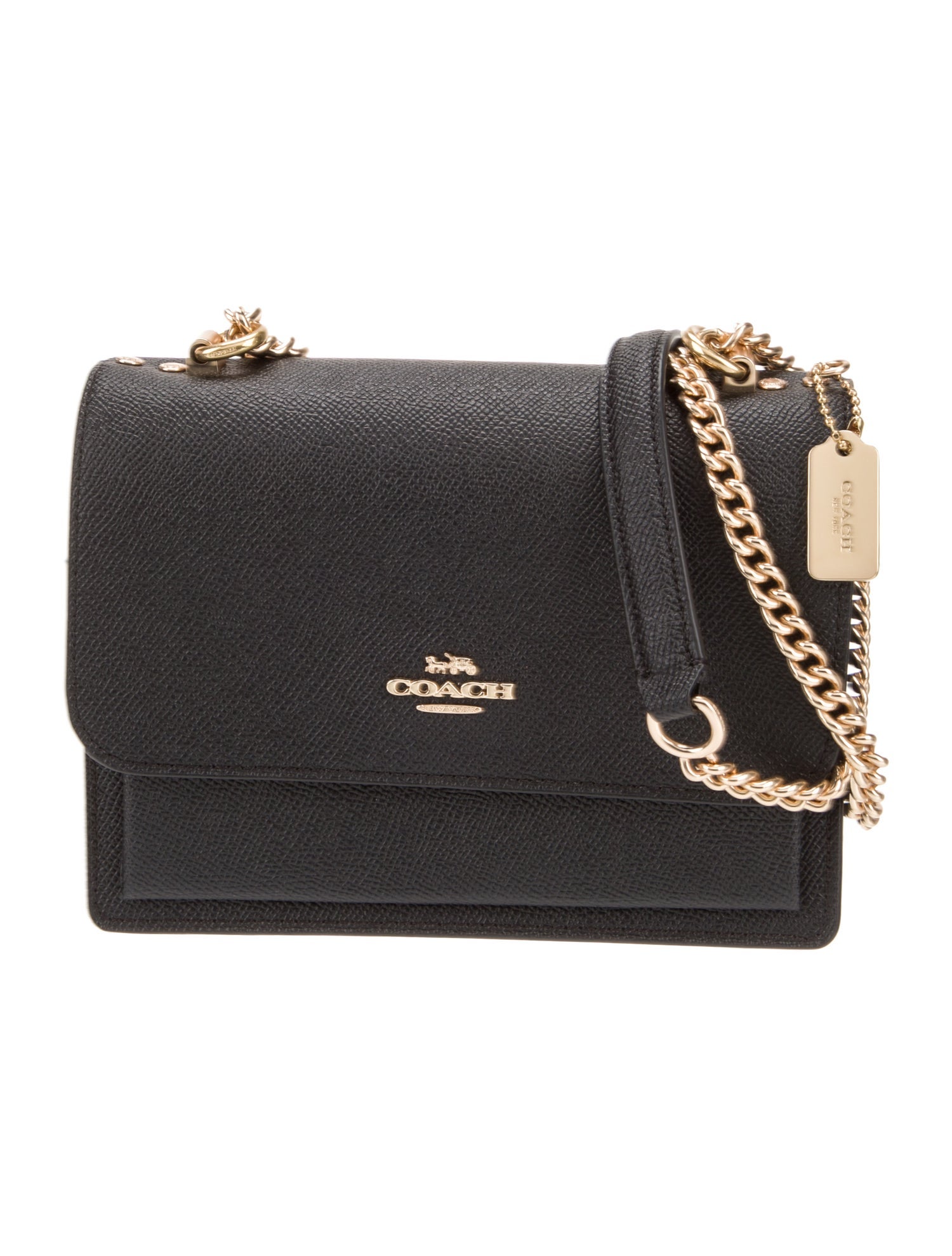 Coach Saffiano Leather Minaudière