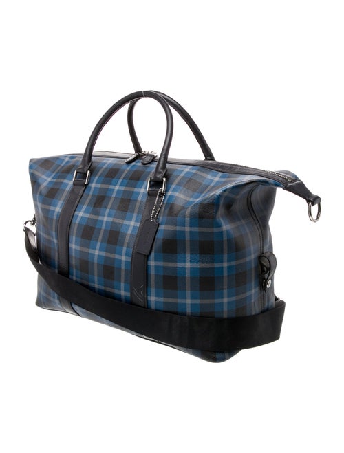 Coach Leather Weekender Bag