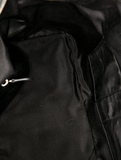 Coach Leather Weekender Bag