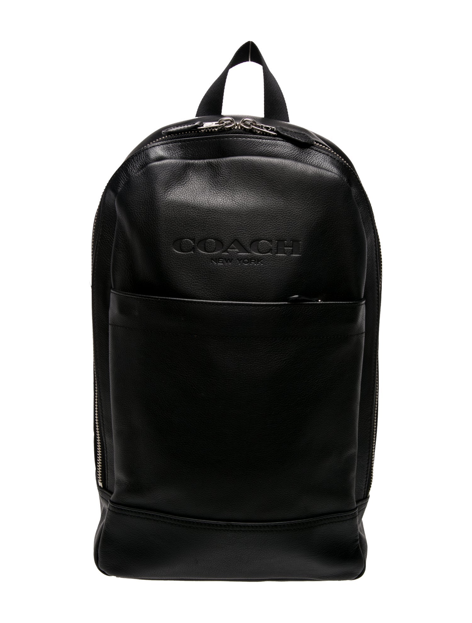 Coach Leather Backpack