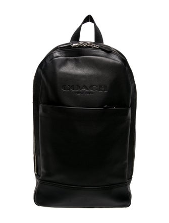 Coach Leather Backpack