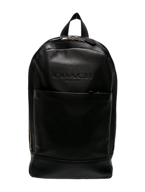 Coach Leather Backpack