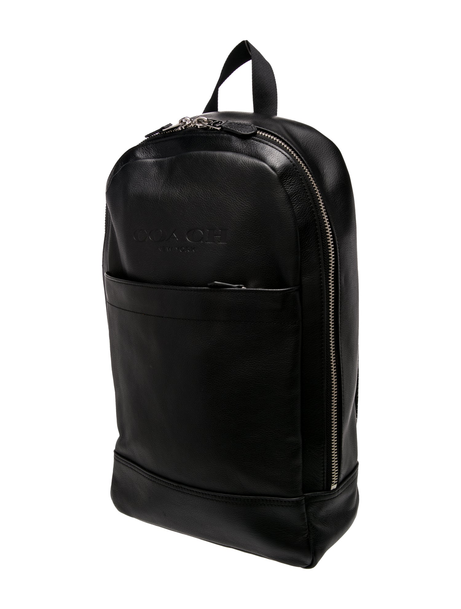 Coach Leather Backpack