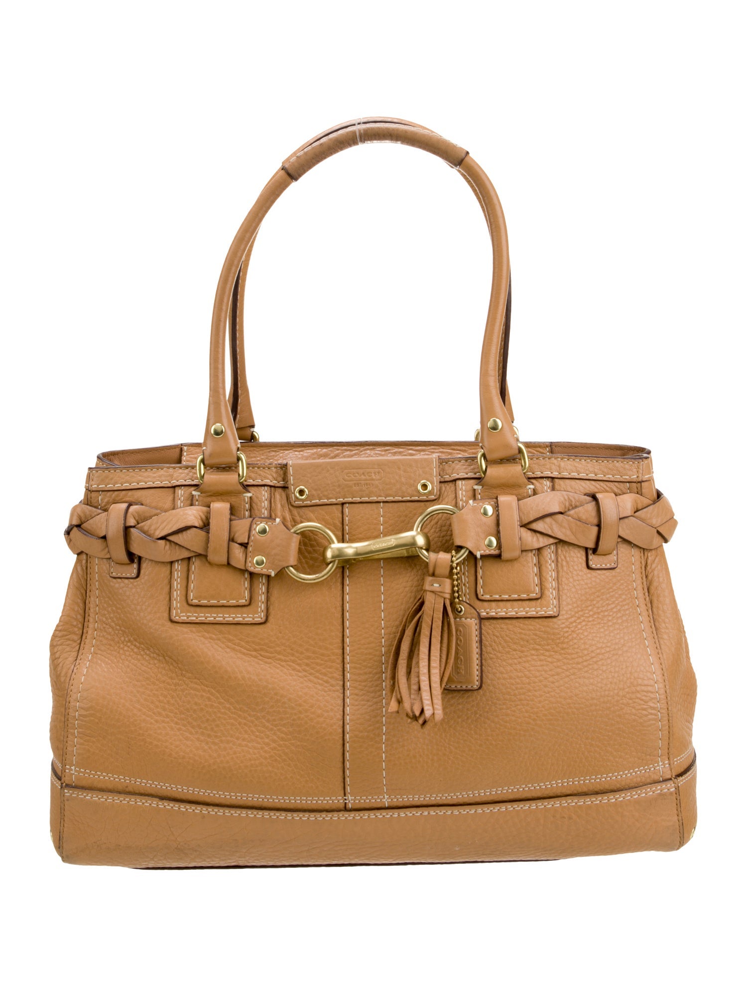 Coach Leather Shoulder Bag