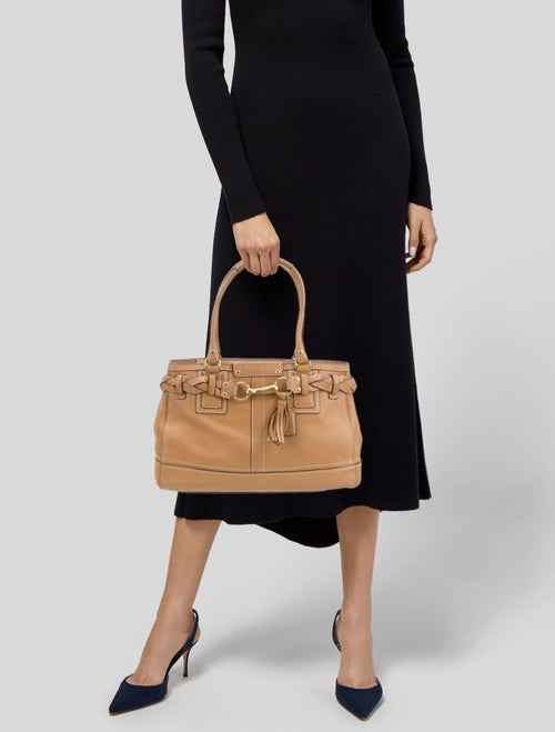 Coach Leather Shoulder Bag