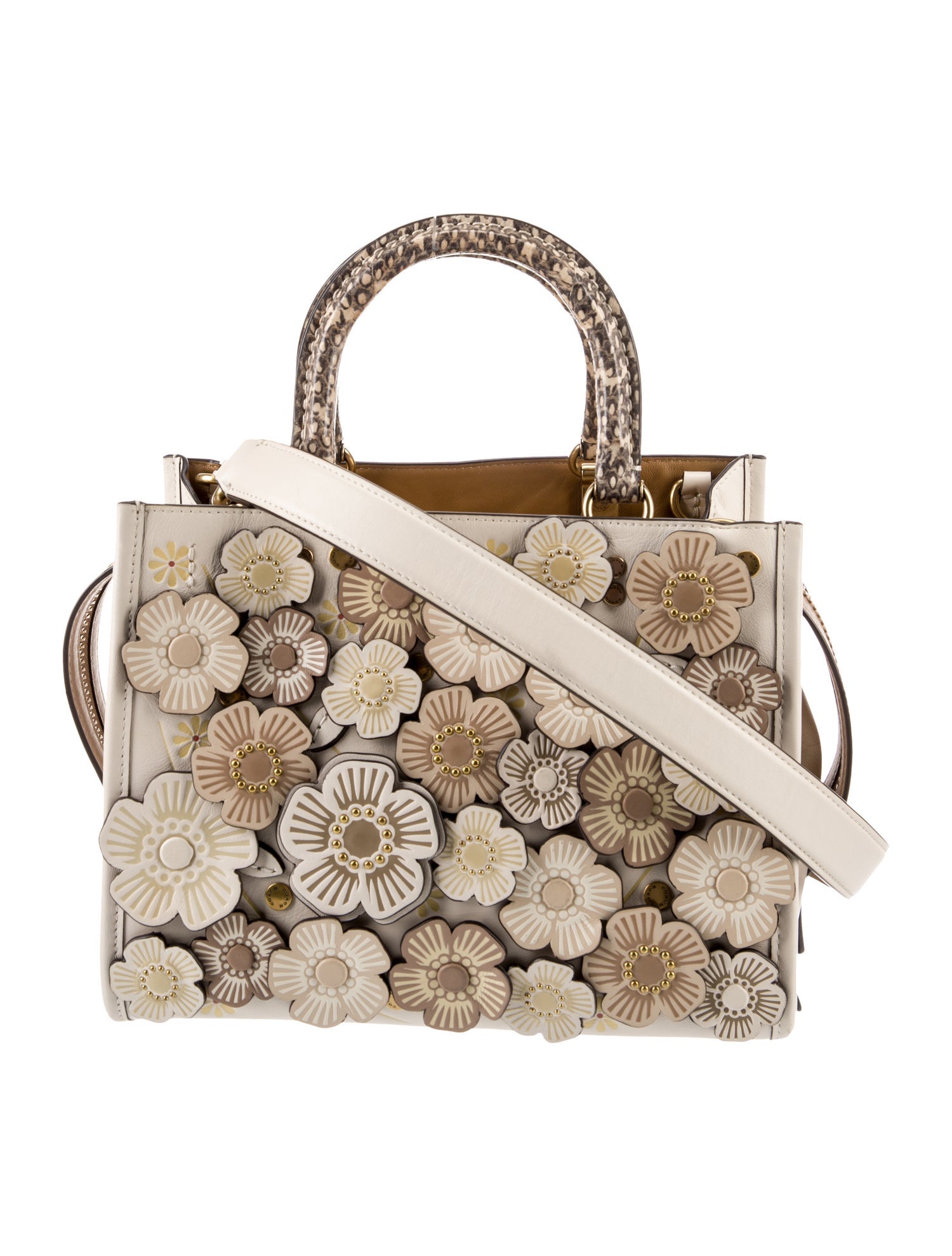 Coach Leather Fendi Peekaboo Mini