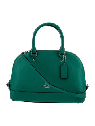 Coach Saffiano Leather Top Handle Bag