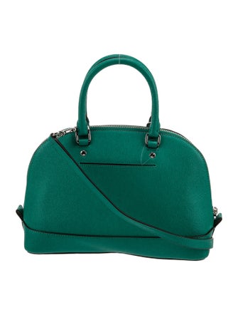 Coach Saffiano Leather Top Handle Bag