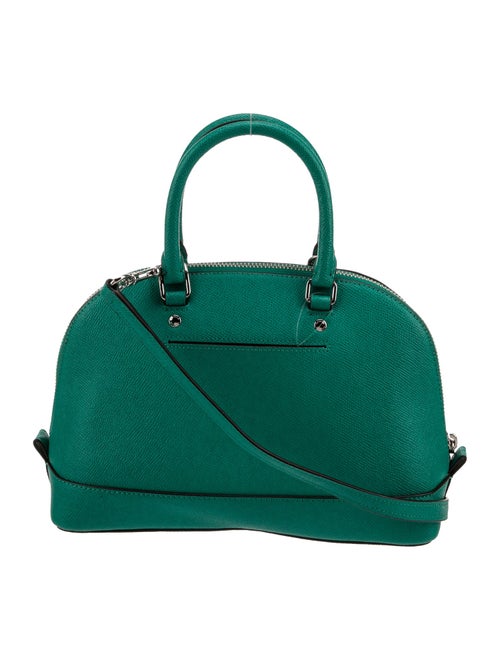 Coach Saffiano Leather Top Handle Bag