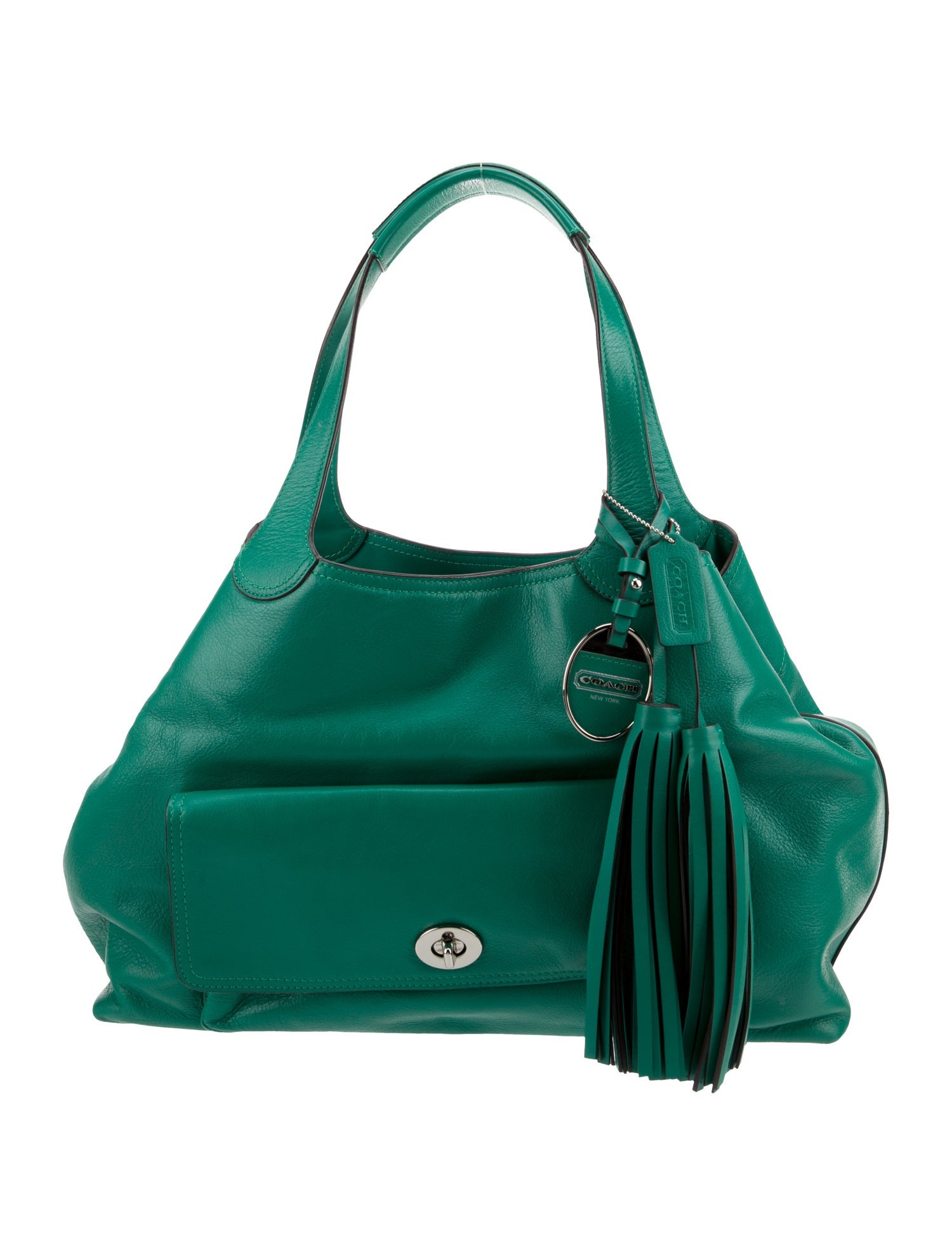 Coach Leather Shoulder Bag