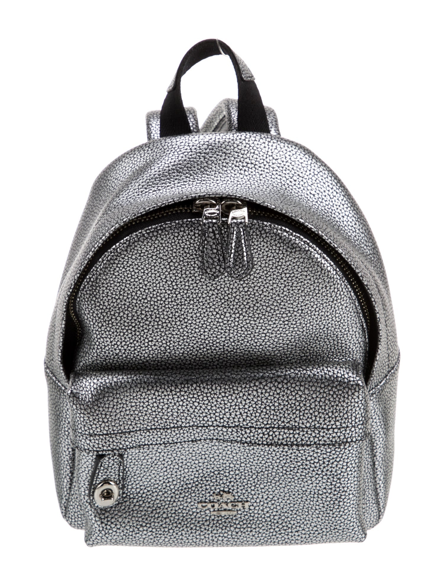 Coach Leather Backpack