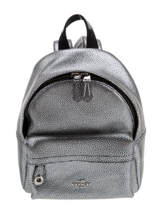 Coach Leather Backpack