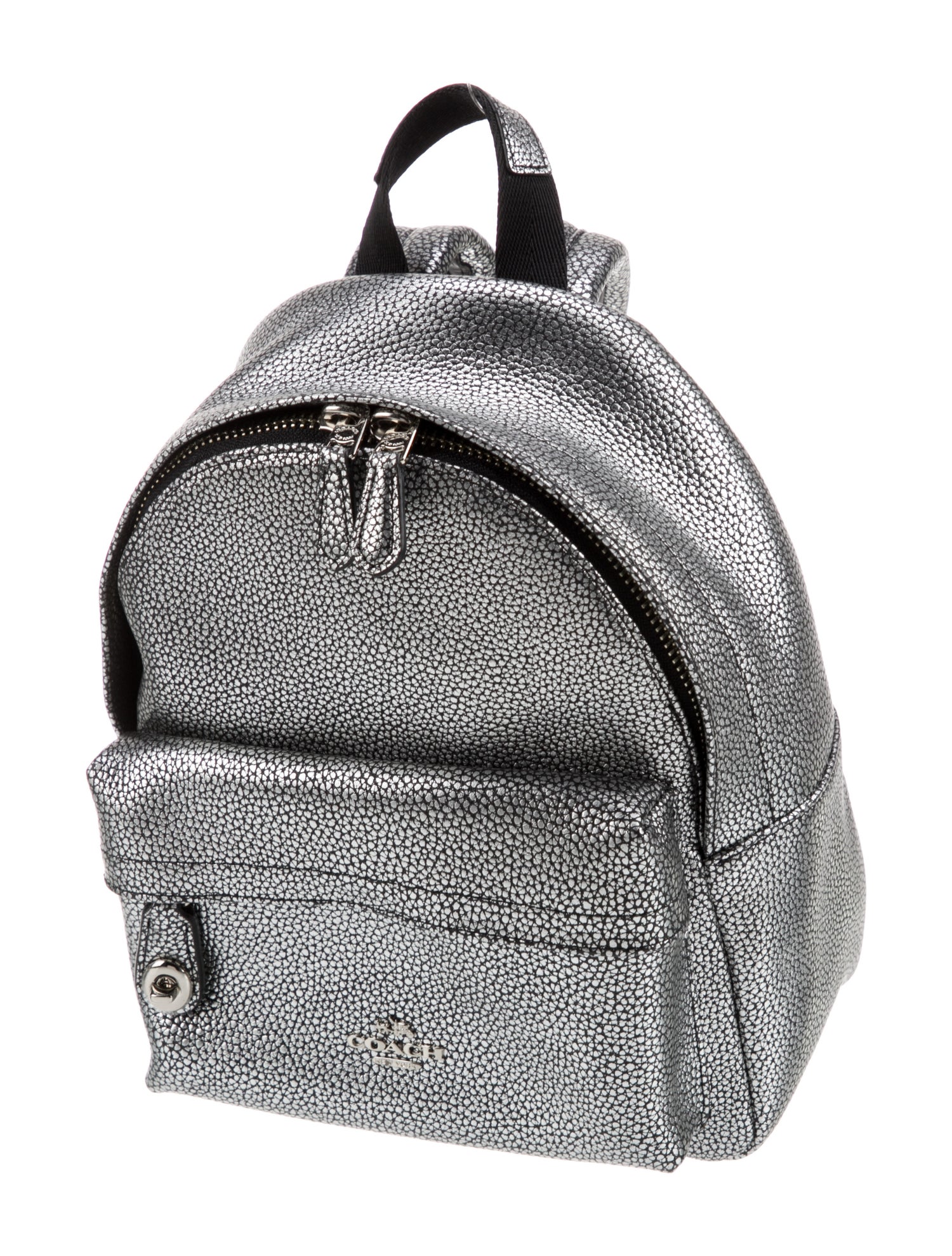 Coach Leather Backpack