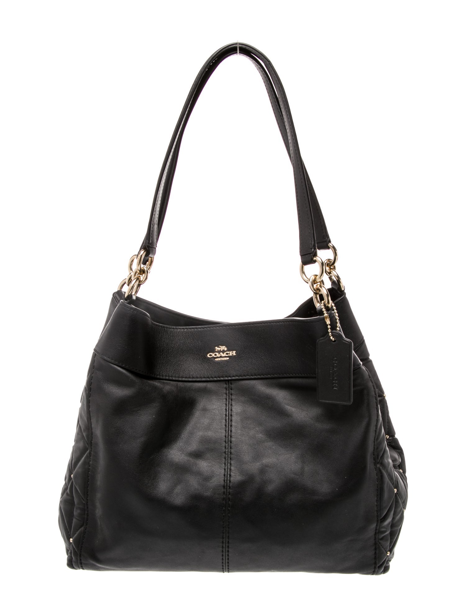 Coach Leather Shoulder Bag
