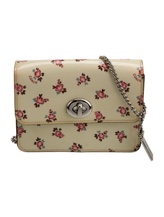 Coach Patent Leather Shoulder Bag