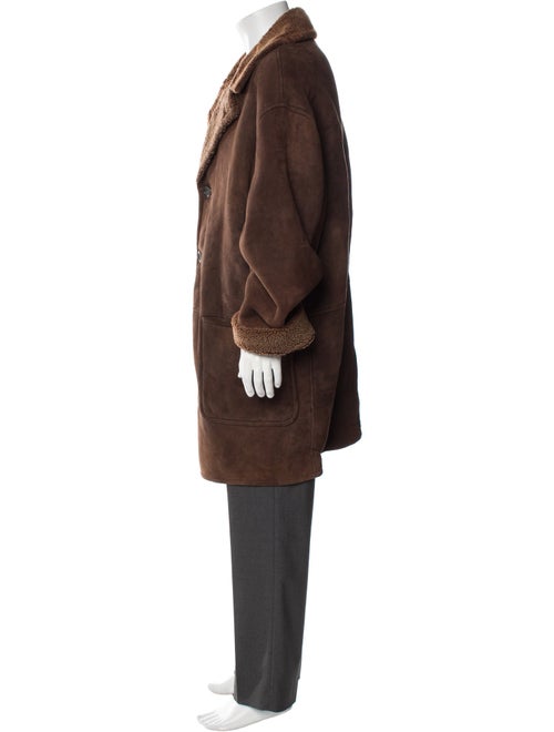 Coach Shearling Overcoat