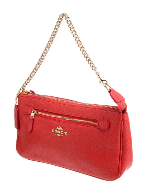 Coach Leather Top Handle Bag