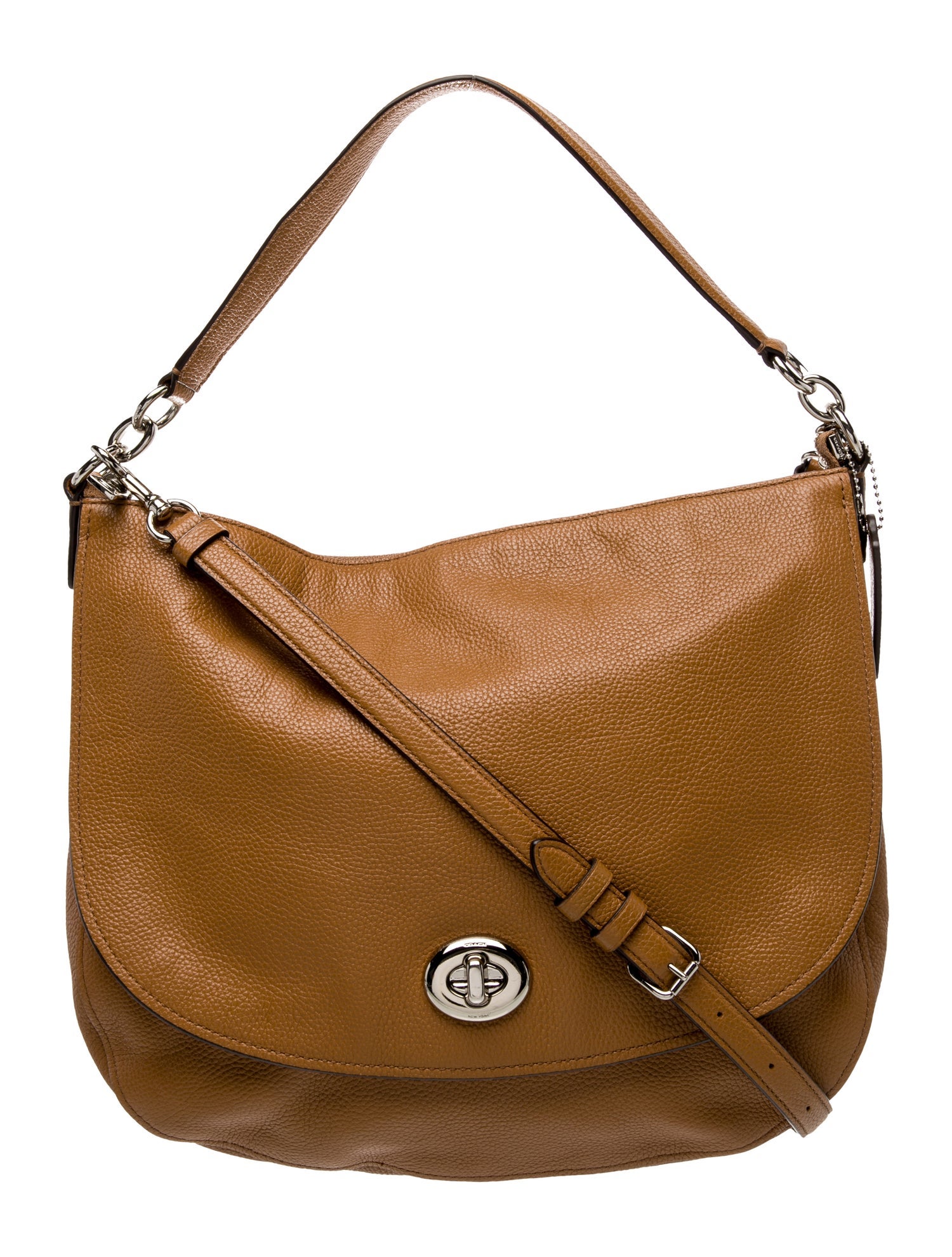 Coach Leather Top Handle Bag