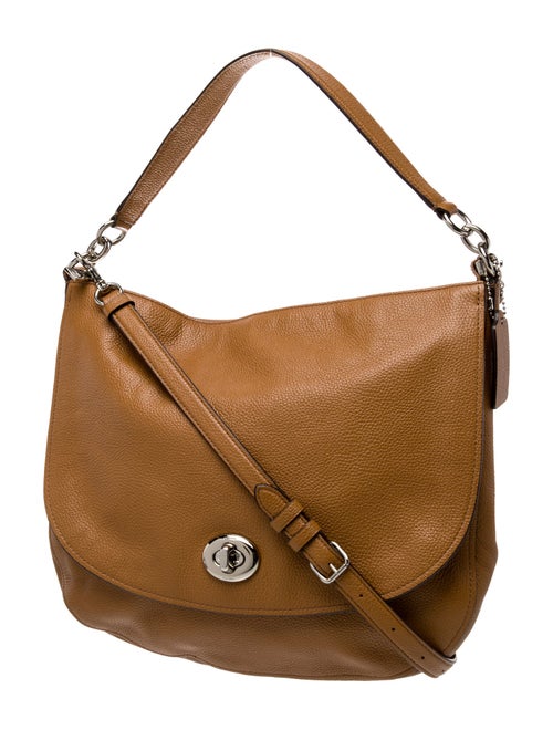 Coach Leather Top Handle Bag