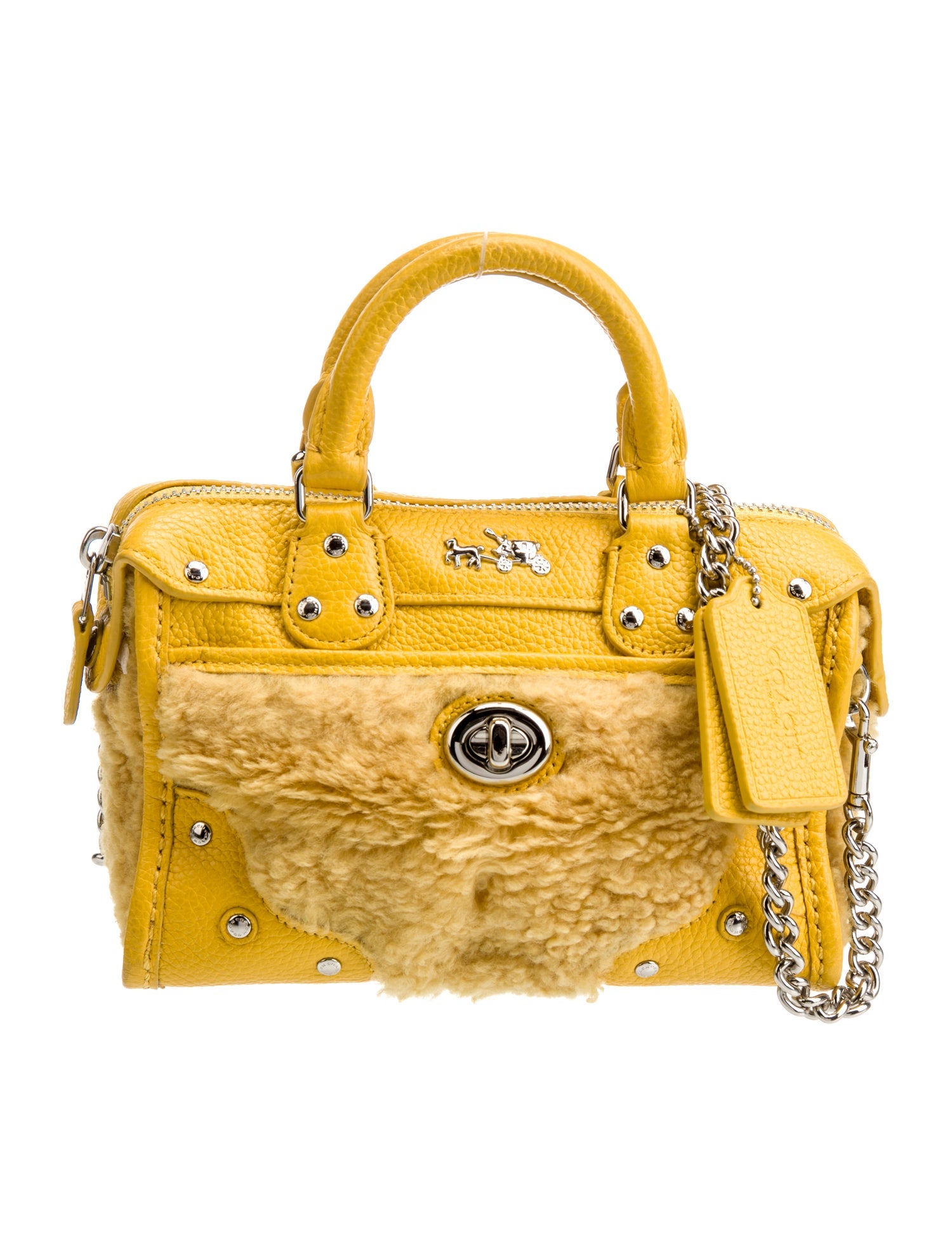 Coach Leather Shoulder Bag