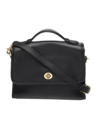 Coach Leather Top Handle Bag