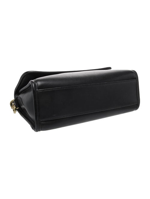 Coach Leather Top Handle Bag