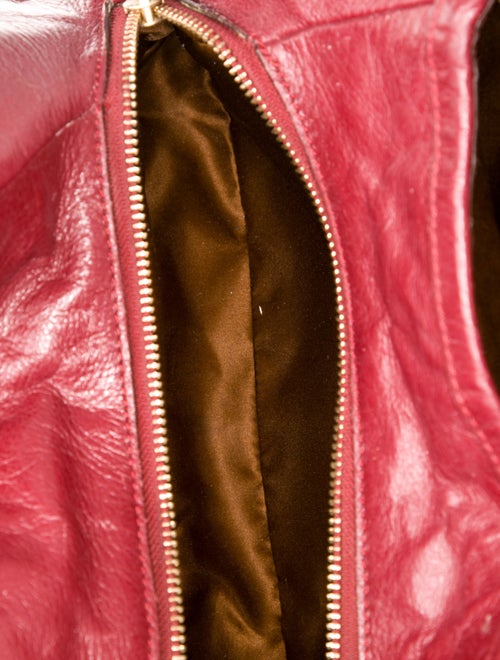 Coach Leather Top Handle Bag