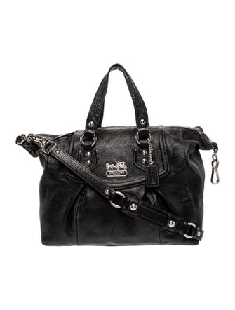Coach Leather Top Handle Bag