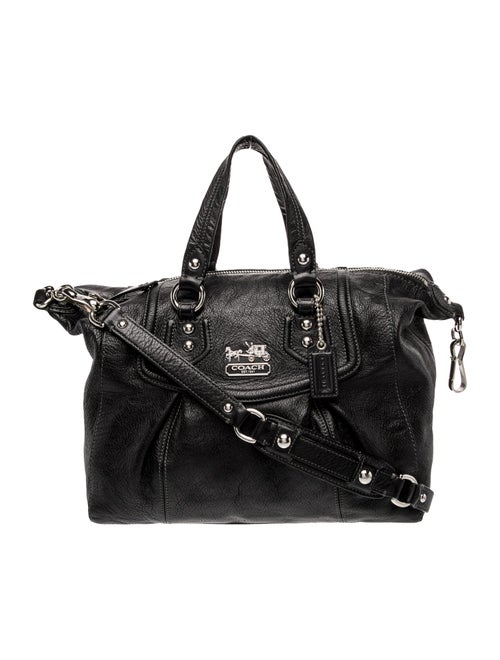 Coach Leather Top Handle Bag