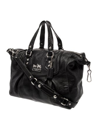 Coach Leather Top Handle Bag