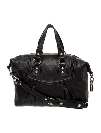 Coach Leather Top Handle Bag