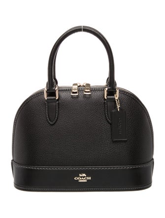 Coach Leather Top Handle Bag