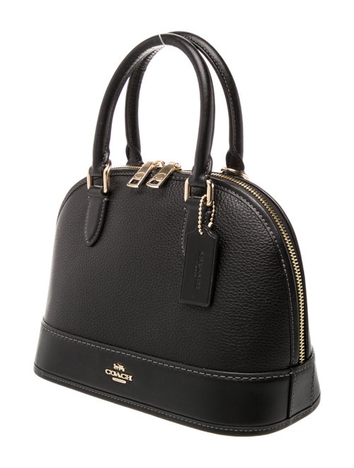 Coach Leather Top Handle Bag