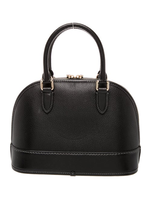 Coach Leather Top Handle Bag