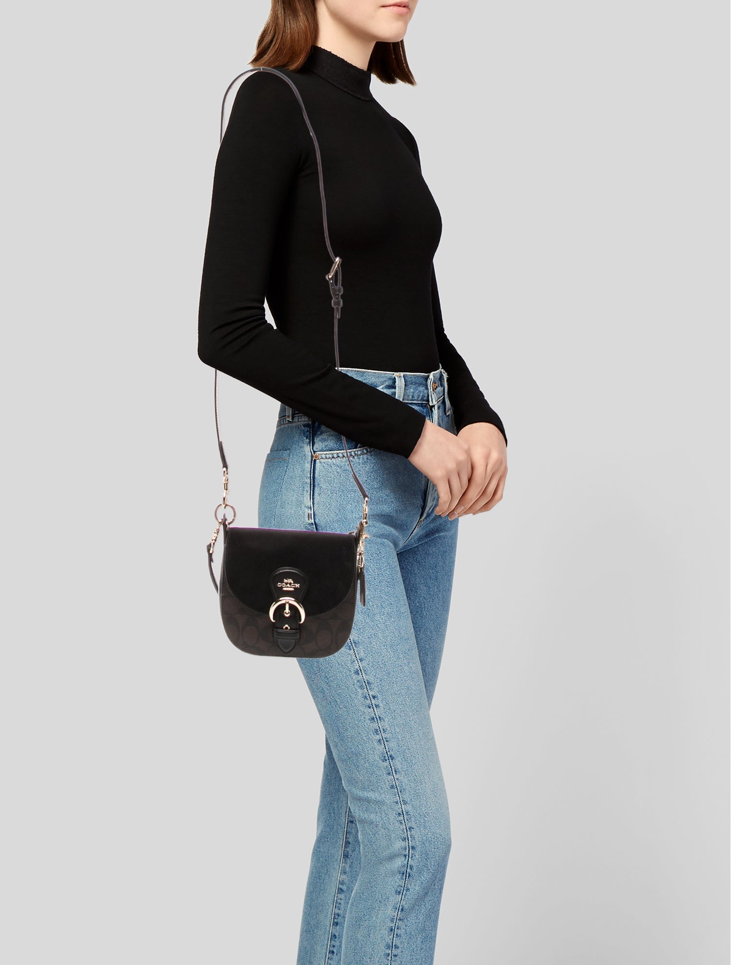 Coach Signature Top Handle Bag