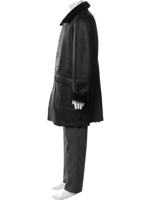 Coach Shearling Overcoat