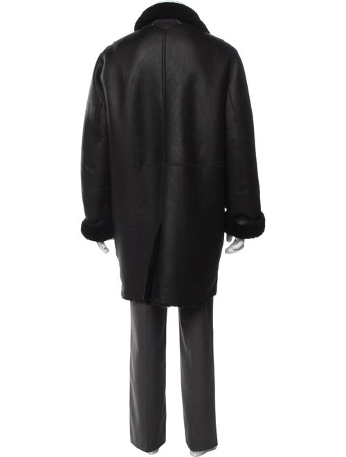 Coach Shearling Overcoat
