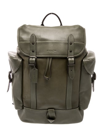 Coach Leather Backpack