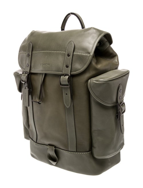 Coach Leather Backpack