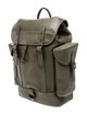 Coach Leather Backpack