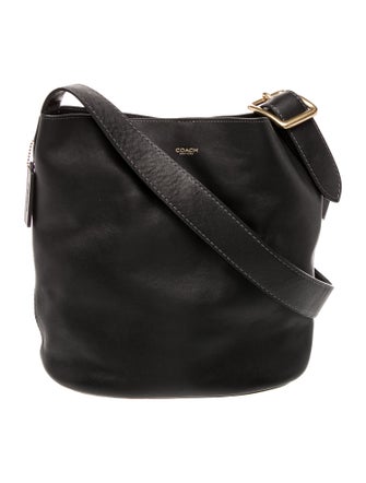 Coach Leather Messenger Bag