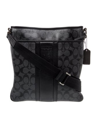 Coach Leather Messenger Bag