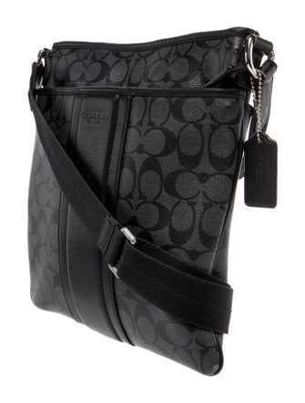 Coach Leather Messenger Bag