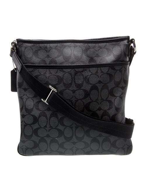 Coach Leather Messenger Bag
