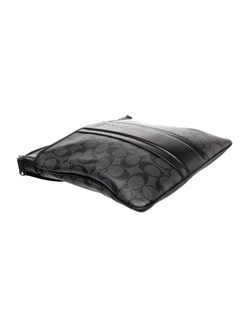 Coach Leather Messenger Bag