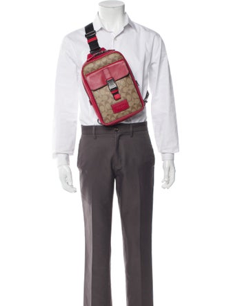 Coach Canvas Crossbody Bag