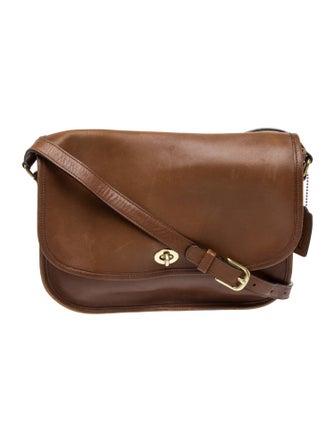 Coach Leather Shoulder Bag