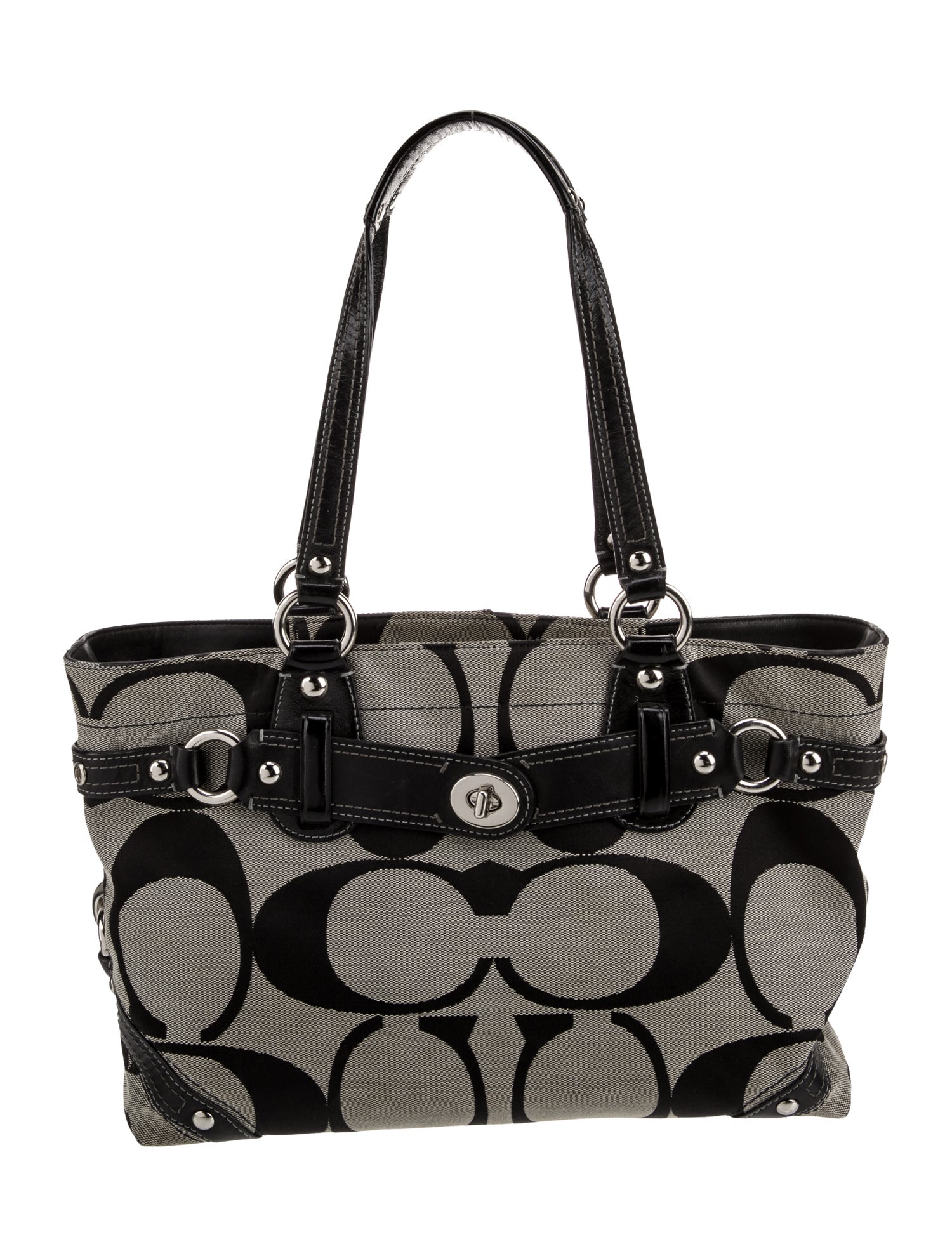 Coach Canvas Shoulder Bag