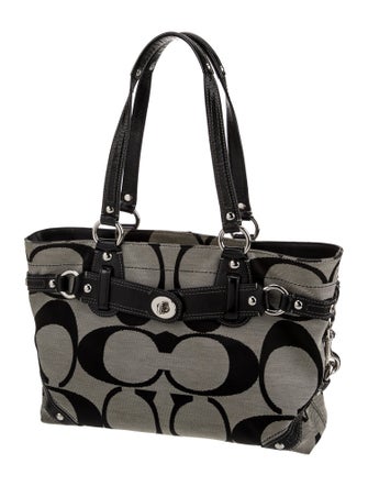 Coach Canvas Shoulder Bag